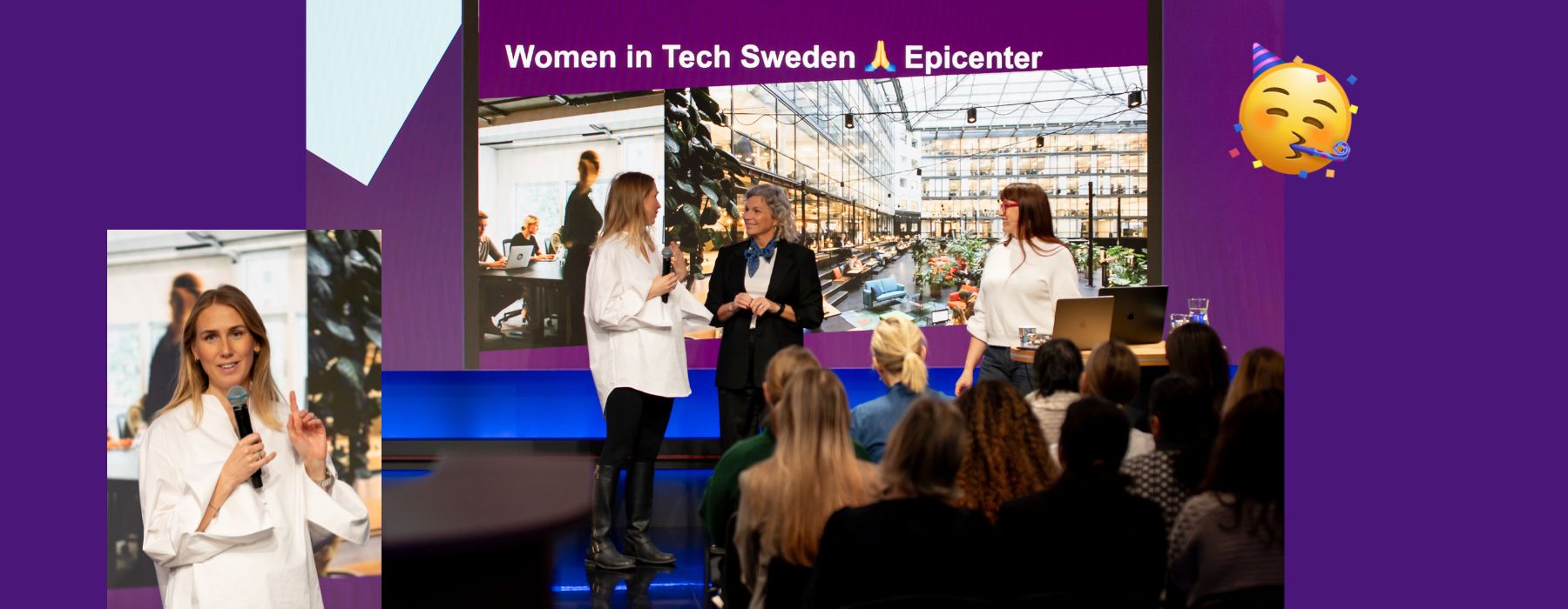 Creating Space for Women in Tech: WIT x Epicenter - Women In Tech Sweden